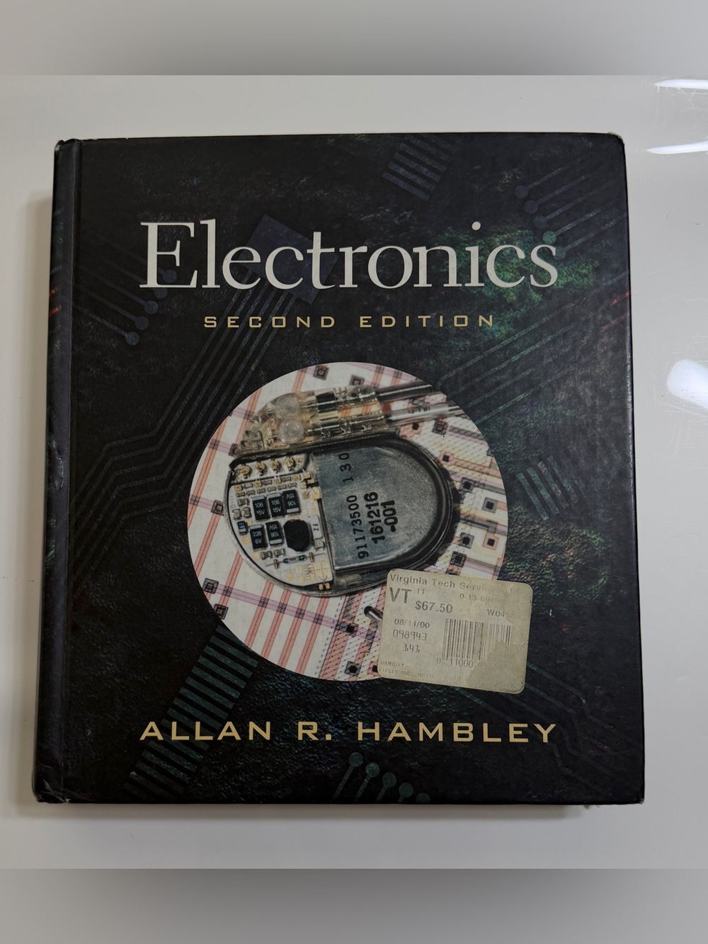 Electronics: Second Edition - Allan R. Hambley - G - HARDCOVER